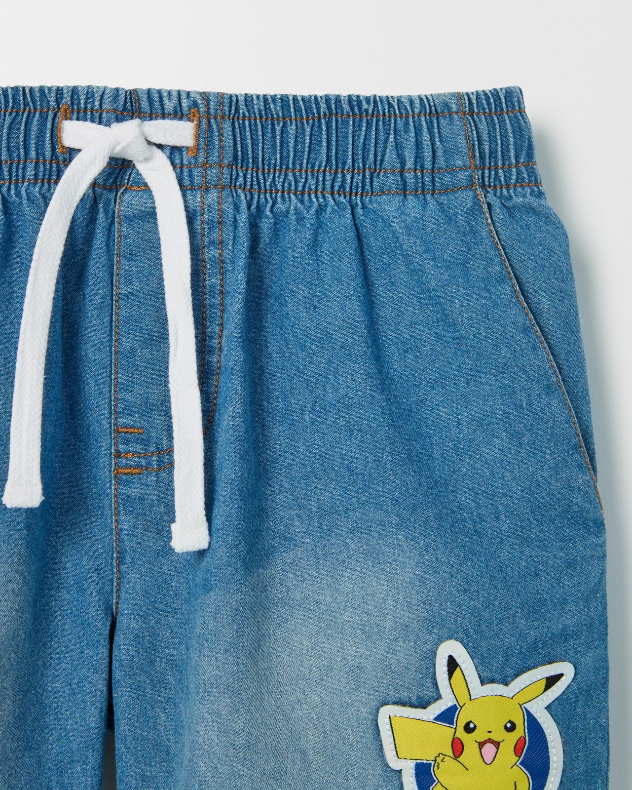 Pokemon Australian Cotton Chambray Shorts 2 of 3