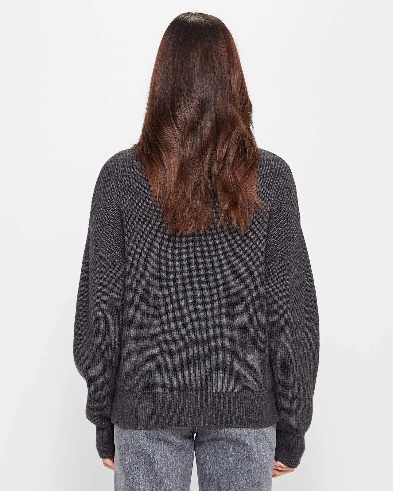 High Neck Slouchy Knit Jumper - Lily Loves 4 of 5