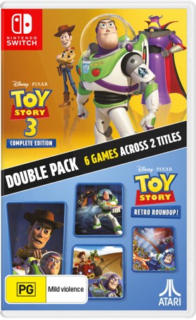 Toy Story Retro Roundup! + Toy Story 3 Complete Edition Double Pack - Nintendo Switch