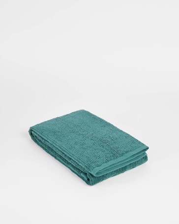 Australian Cotton Ribbed Bath Towel - Piper