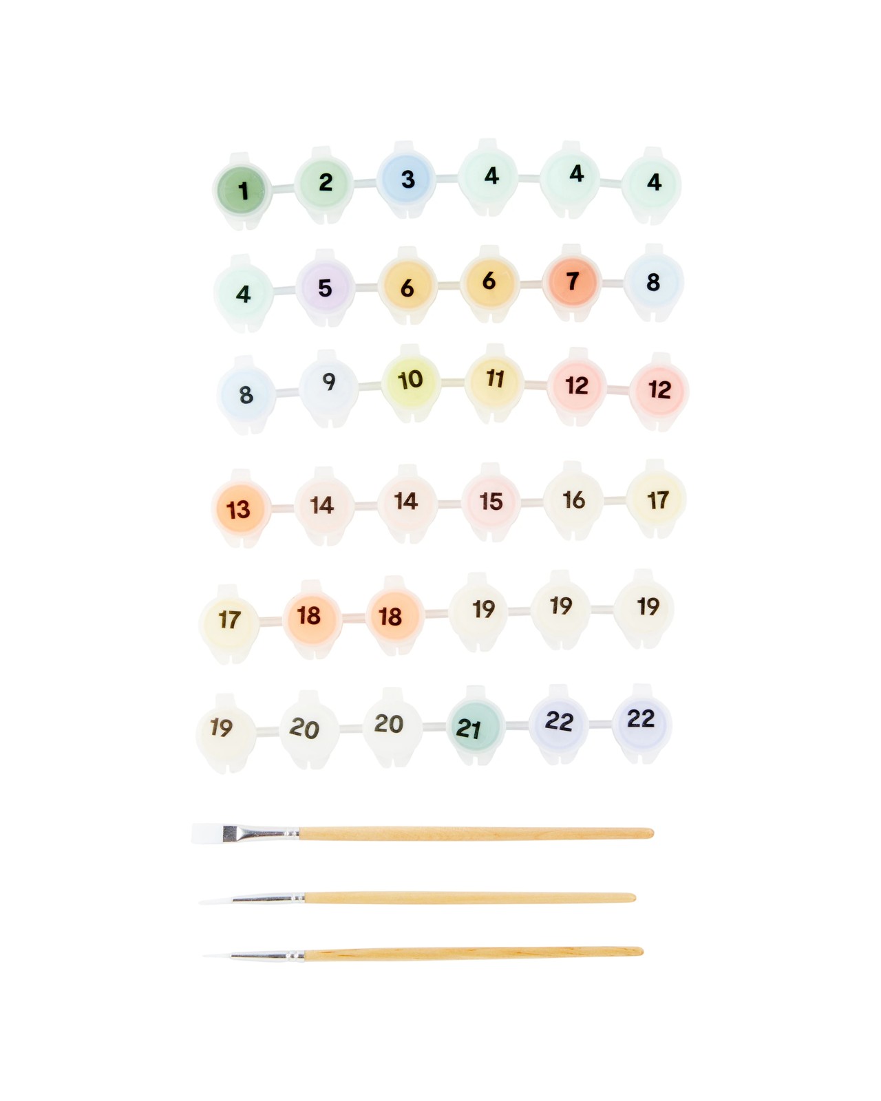 Anko 3 Pack Paint by Numbers - Bloomcore 3 of 3
