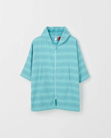 Henley Kids Australian Cotton Zip Thru Hooded Towel