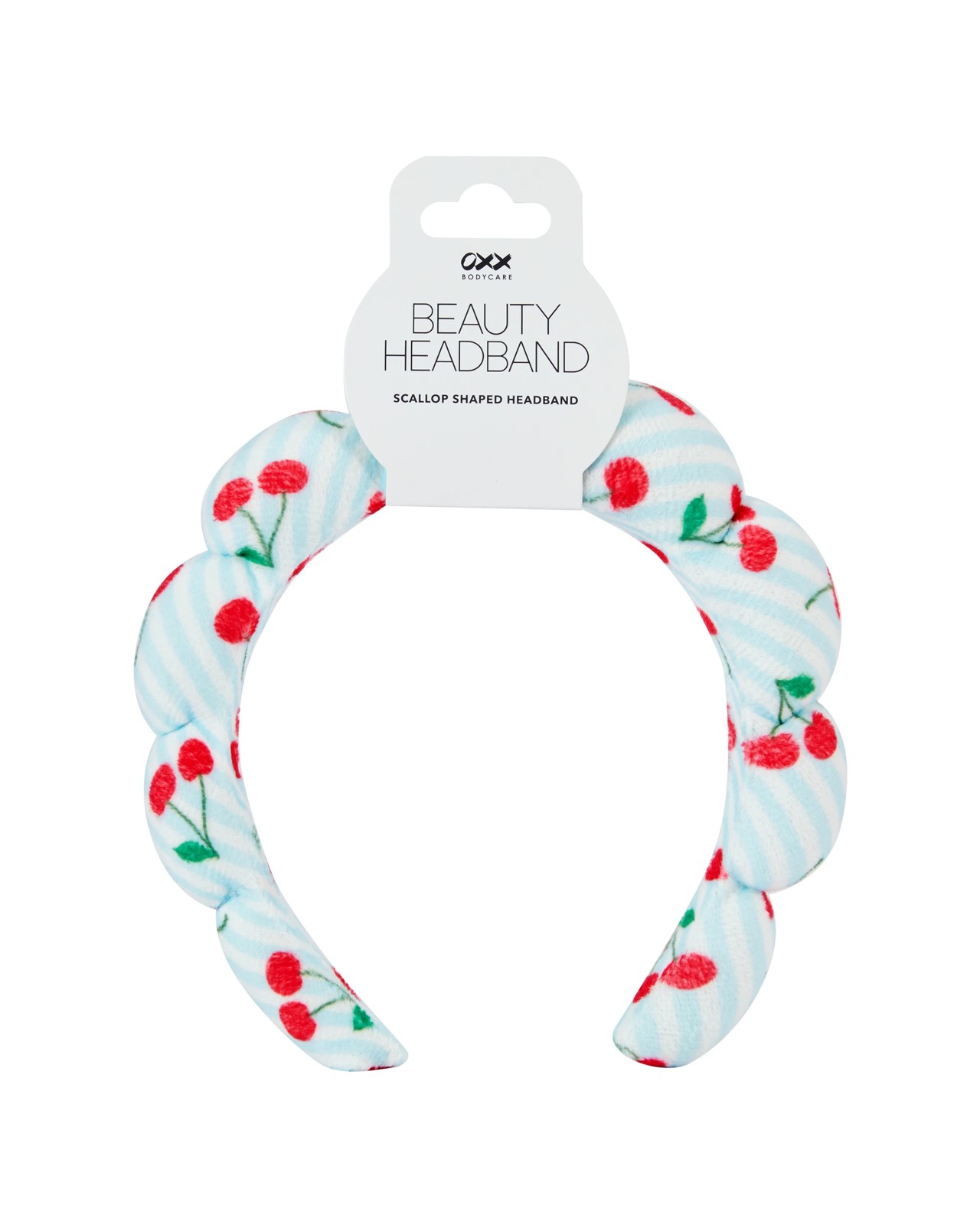 OXX Bodycare Scallop Shaped Beauty Headband - Cherry 4 of 4
