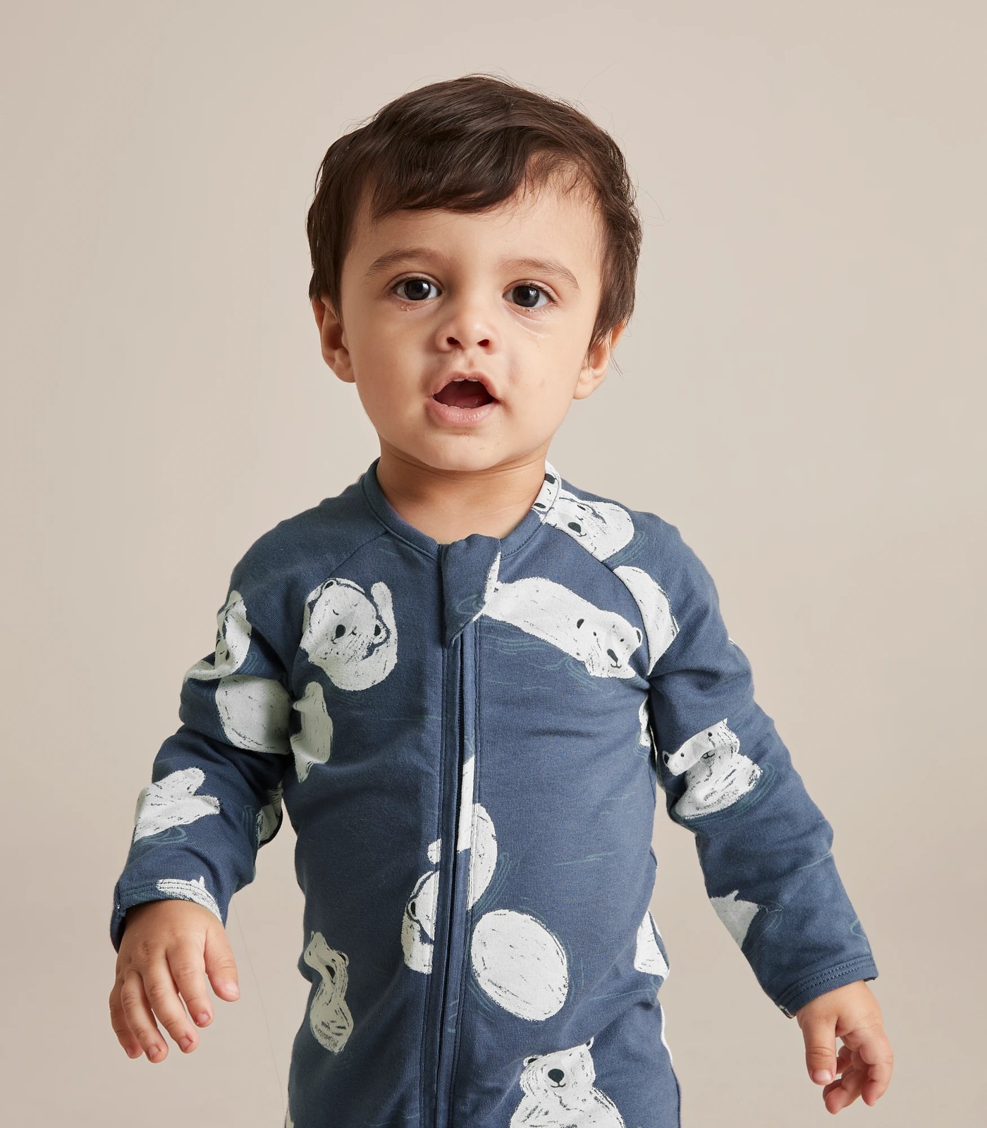 Baby Organic Cotton Print Zip Coverall 5 of 5