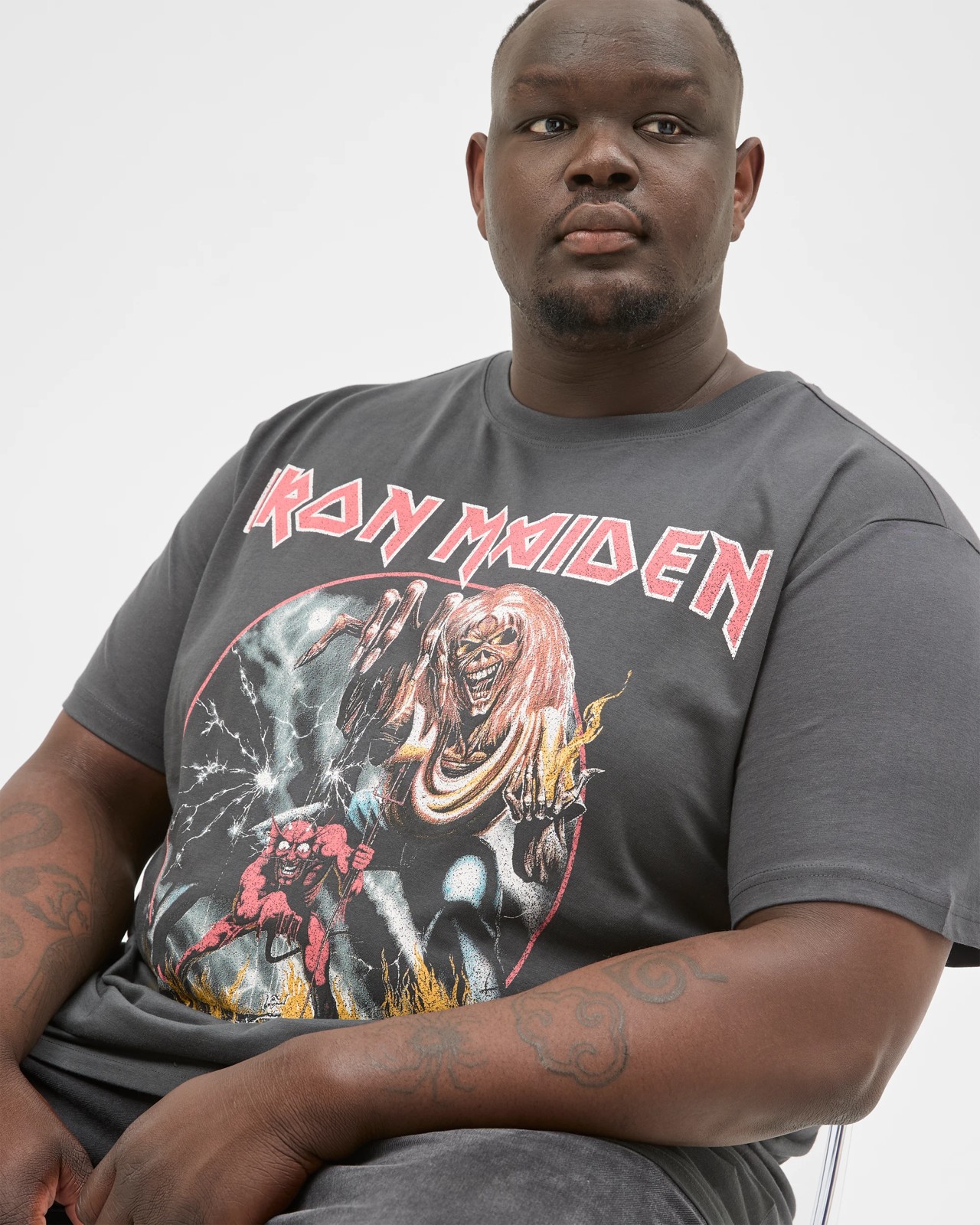 Licensed Iron Maiden Plus Size Australian Cotton T-Shirt 5 of 6