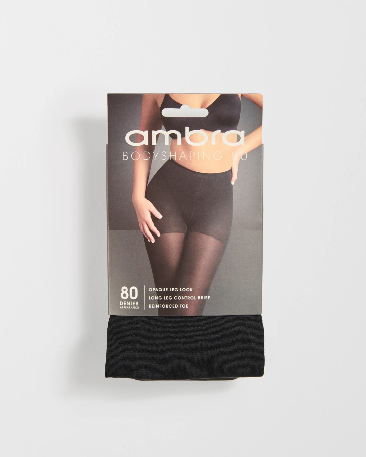 Ambra 1 Pack 80 Denier Bodyshaping Tights - Black 2 of 5