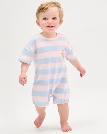 Baby Organic Cotton Slouchy Romper
