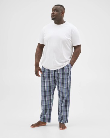 Plus Size Poplin Sleep Pants