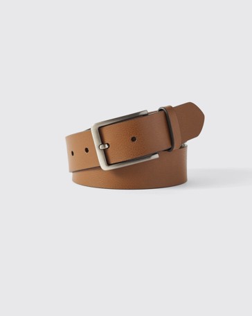 Antique Leather Buckle Belt