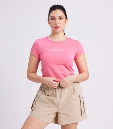 Lonsdale Cropped T-Shirt