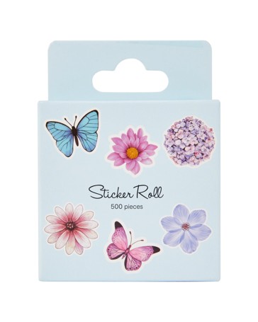 Anko 500 Piece Sticker Roll - Butterfly