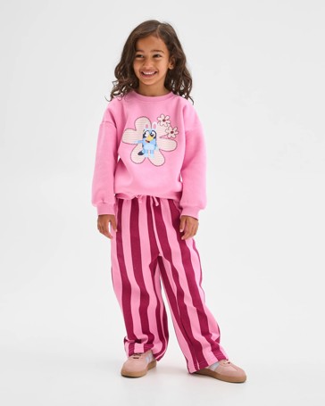 Bluey Australian Cotton Blend Sweat Top and Trackpants Set