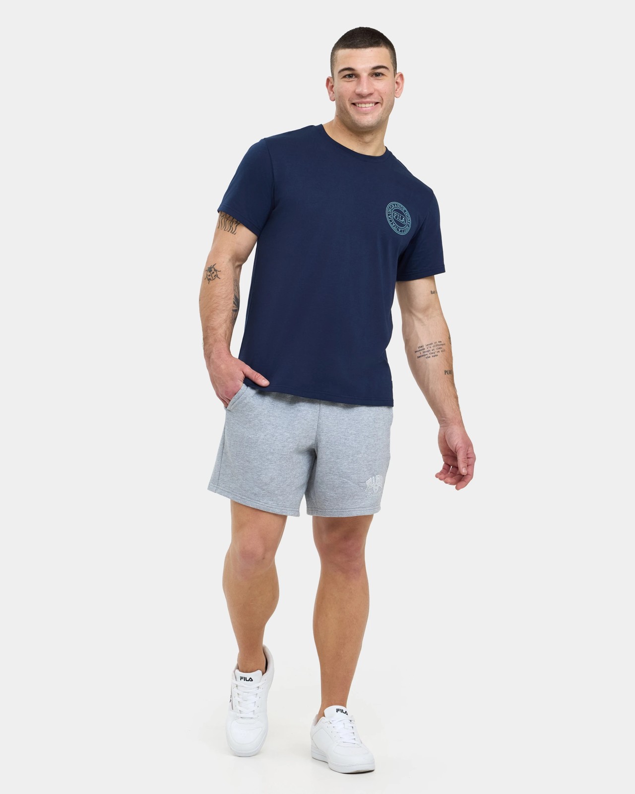 Fila Carlo Graphic T-Shirt - Sapphire Navy 2 of 5