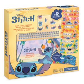 1865 Piece Make It Real Disney Lilo & Stitch Craft Along Storybook and DIY Jewelry Kit product image