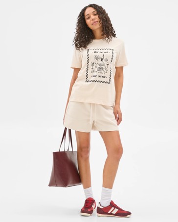 Australian Cotton Print T-Shirt