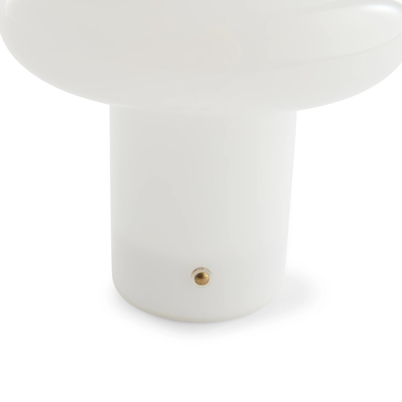 Anko Oslo Glass Portable Rechargeable Lamp - White 3 of 6