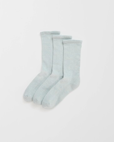 Maxx Australian Cotton Blend 3 Pack Comfort Crew Socks