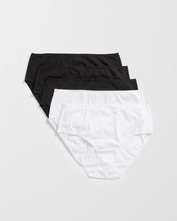 Australian Cotton Blend Womens Full Briefs 5 Pack