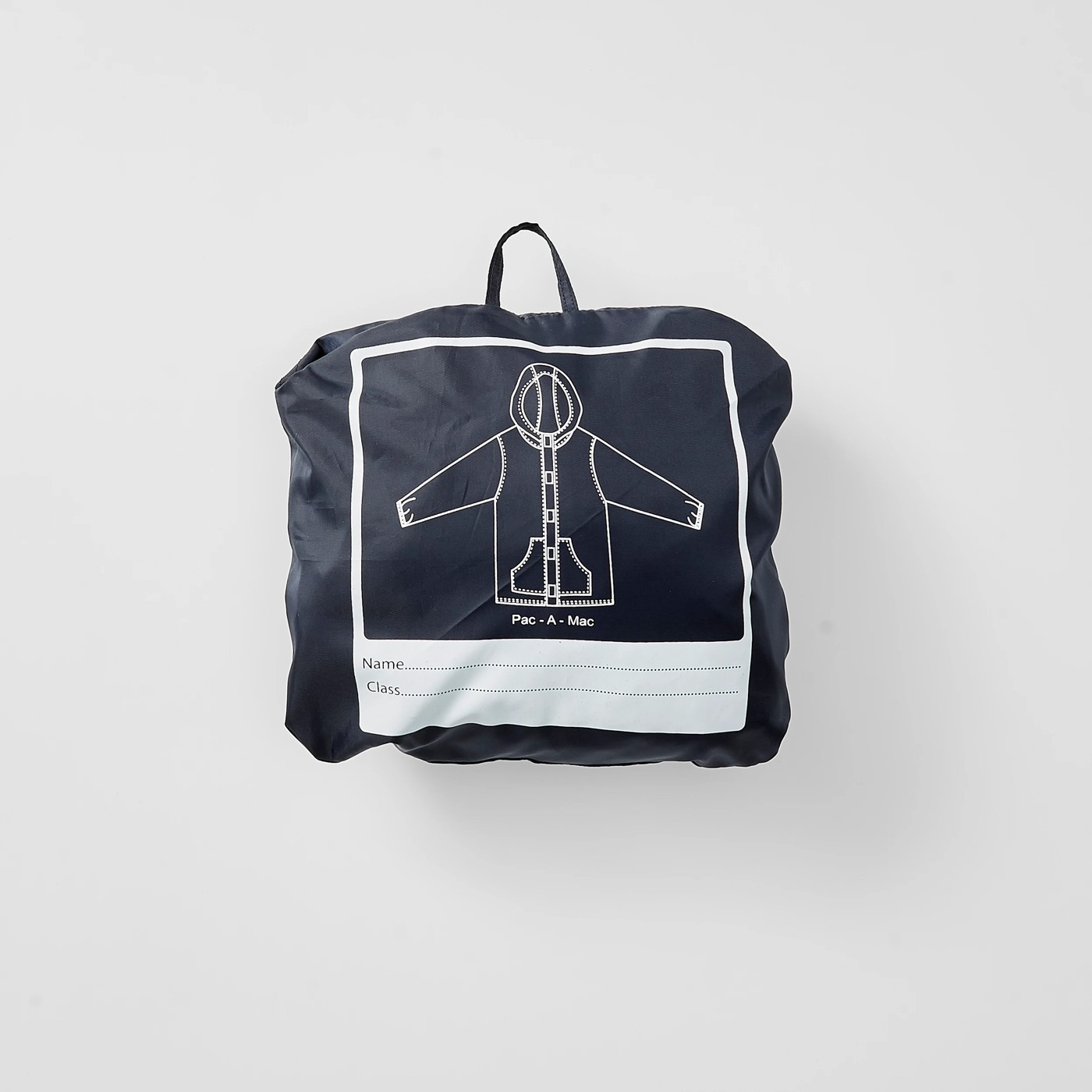 Pac-A-Mac School Raincoat - Navy 5 of 5
