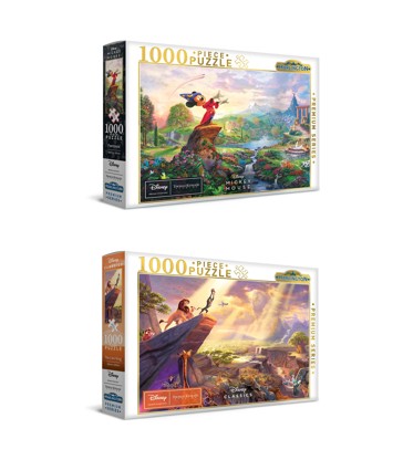 Harlington Kinkade Disney 1000 Piece Jigsaw Puzzle - Assorted*