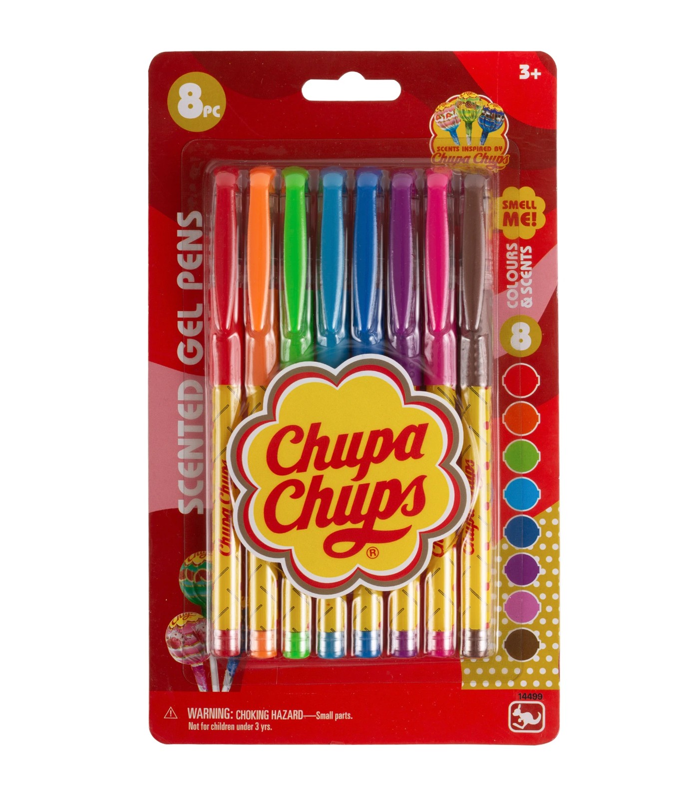 Chupa Chups Scented 8 Gel Pens Target Australia