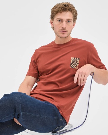 Australian Cotton Abstract T-Shirt