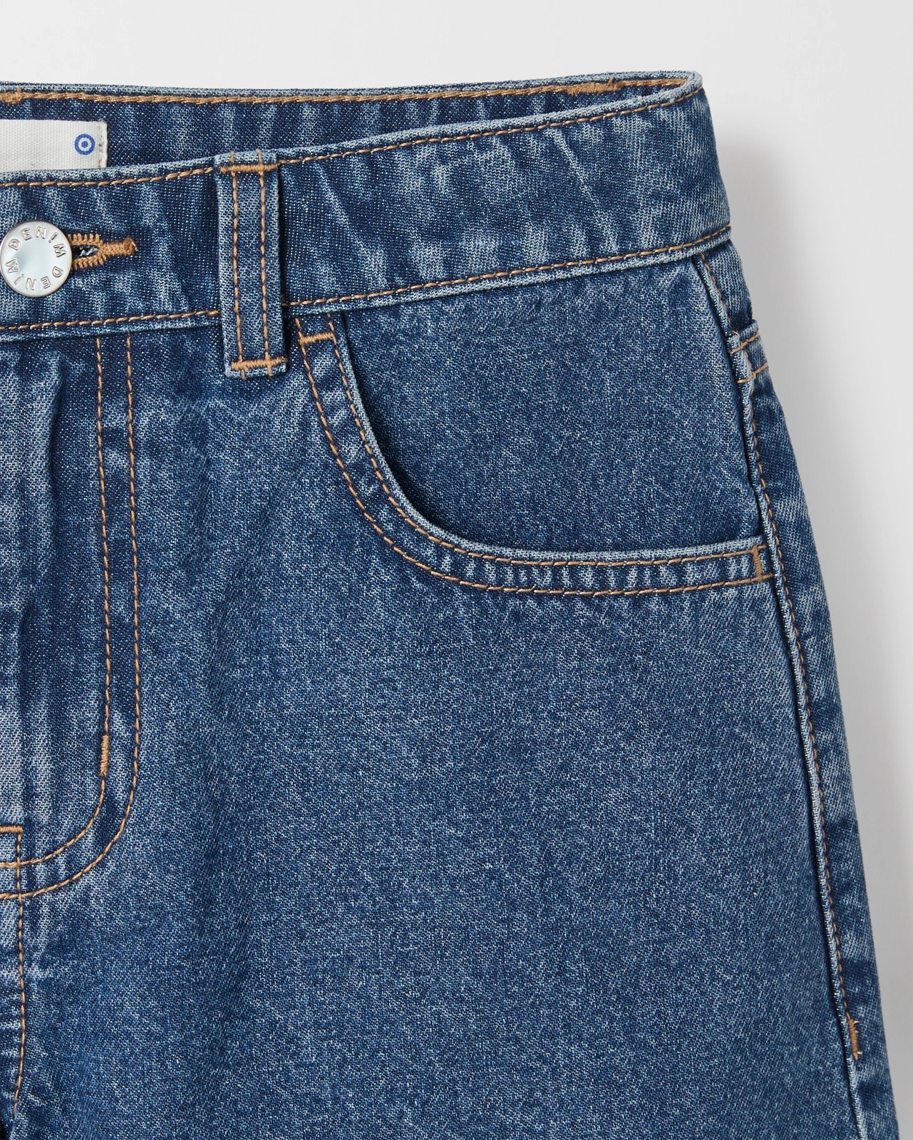 Denim Shorts - Mid Wash 6 of 6
