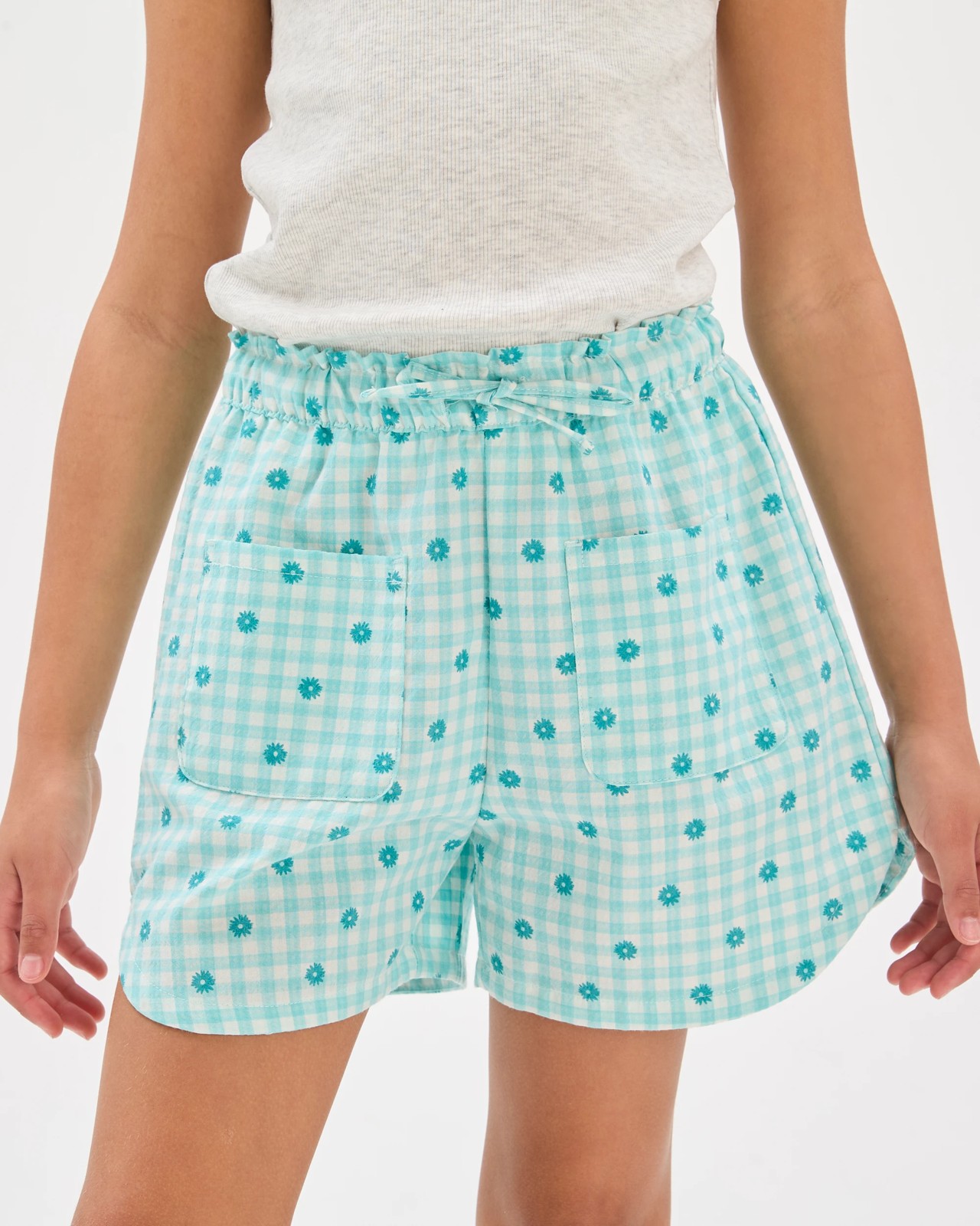 Cotton Blend Woven Shorts 3 of 6