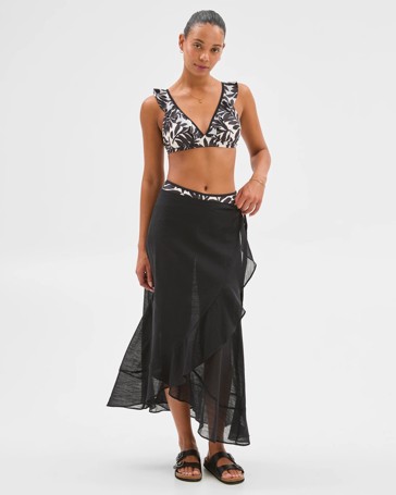 Resort Tie Wrap Skirt