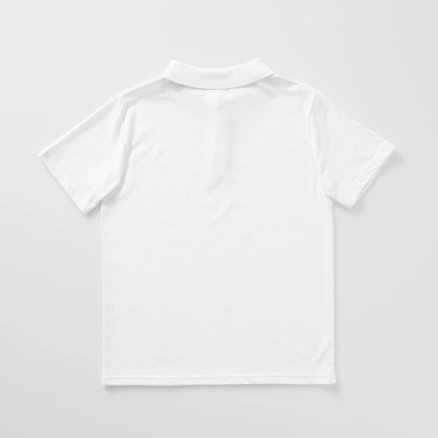 Short Sleeve School Polo Top - White 4 of 4