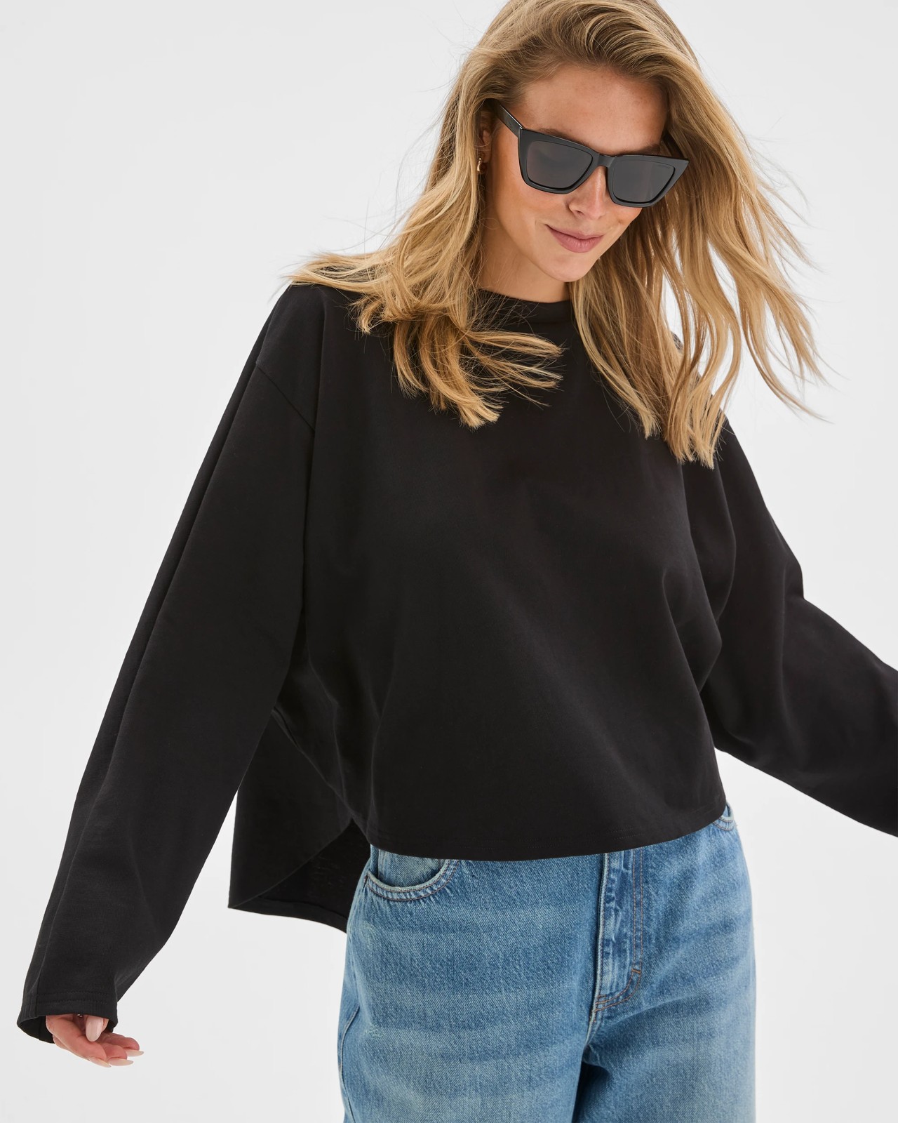 Lily Loves Australian Cotton Dolman Sleeve T-Shirt 3 of 5