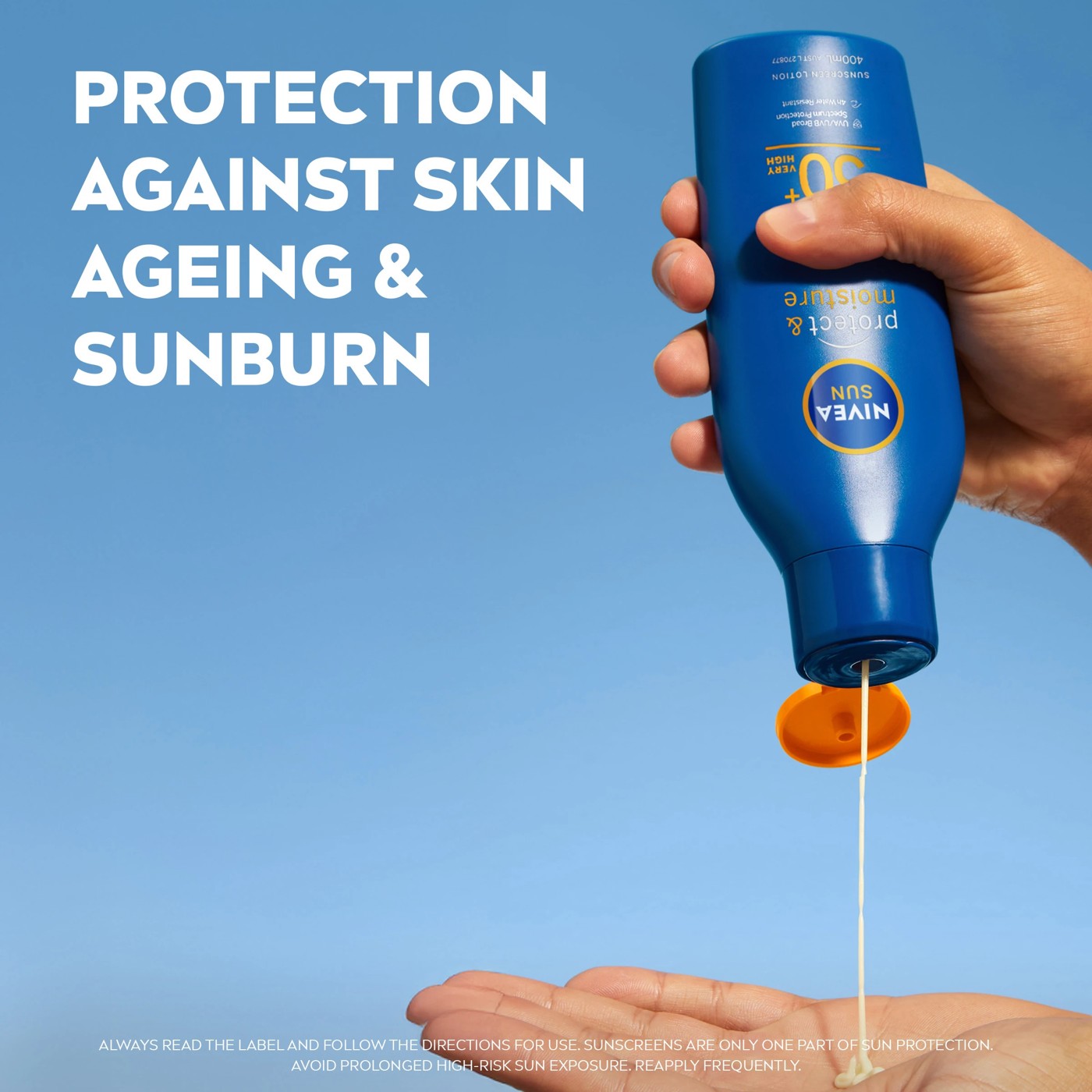 NIVEA Sun Protect & Moisture Moisture Lock SPF50+ Sunscreen Lotion 400ml 5 of 6