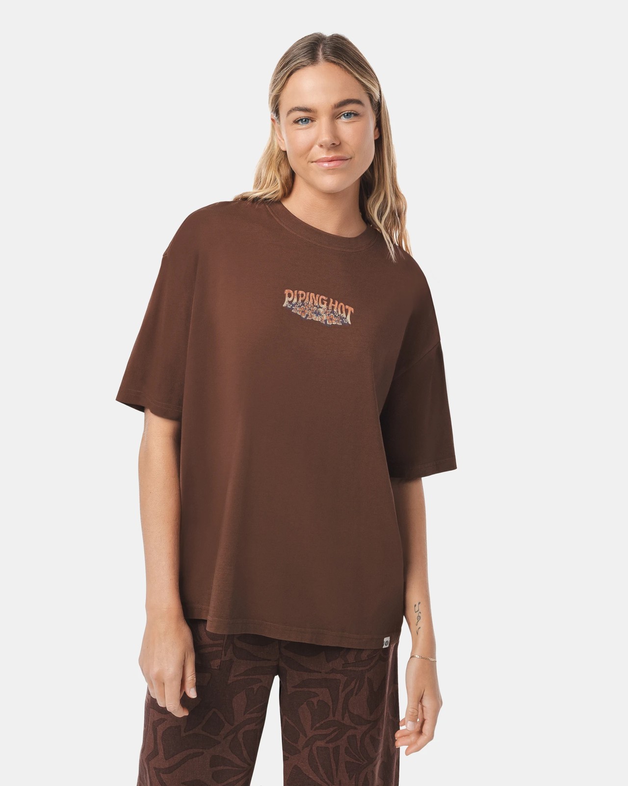 Oversized T Shirt Piping Hot Target Australia