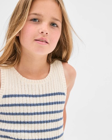 Australian Cotton Blend Knit Tank