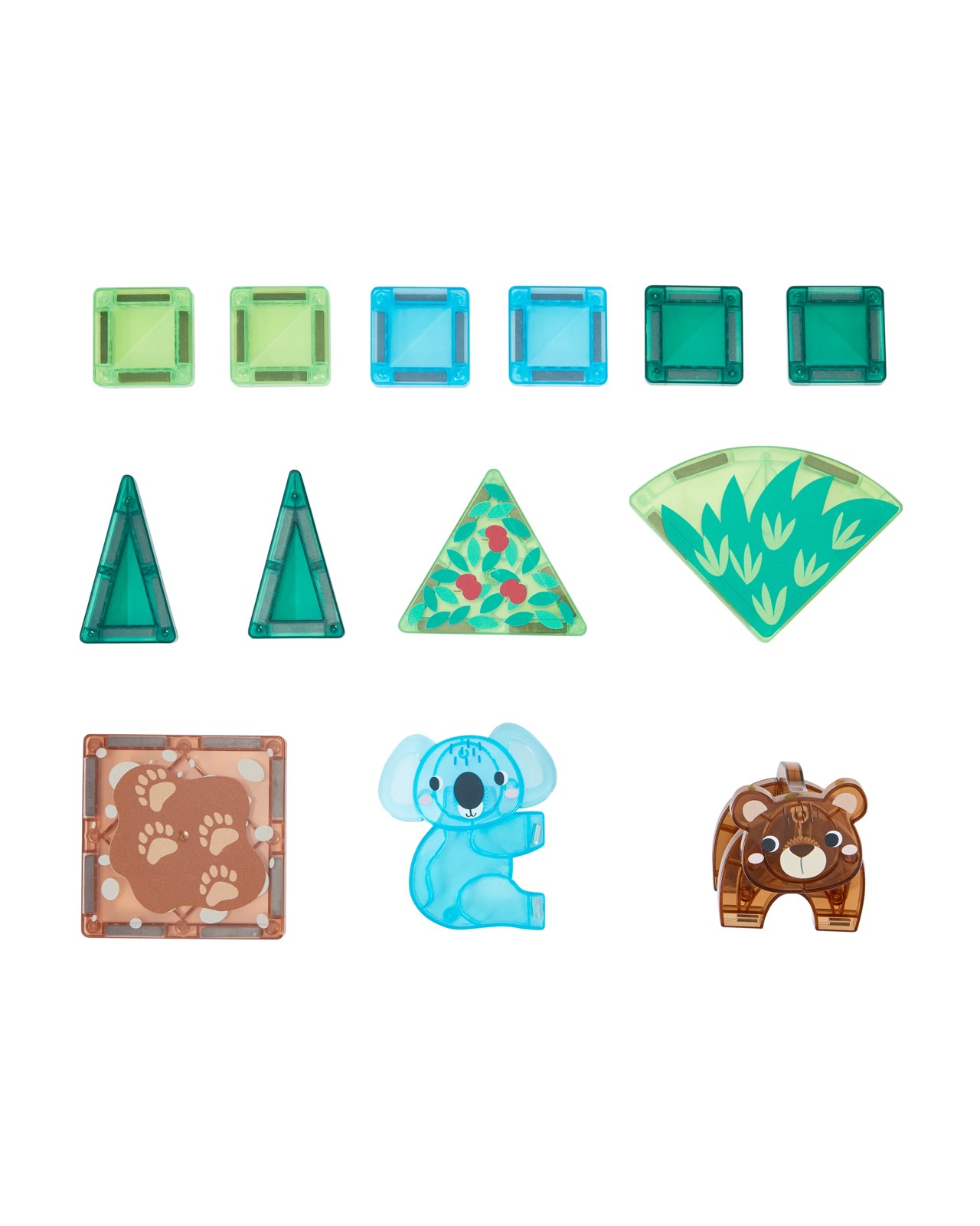Anko 13 Piece Forest Magnetic Tiles 5 of 5
