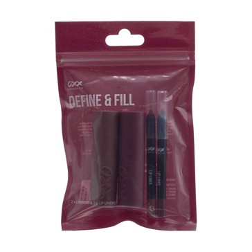 4 Piece Define and Fill Lip Kit, After Dusk - OXX Cosmetics