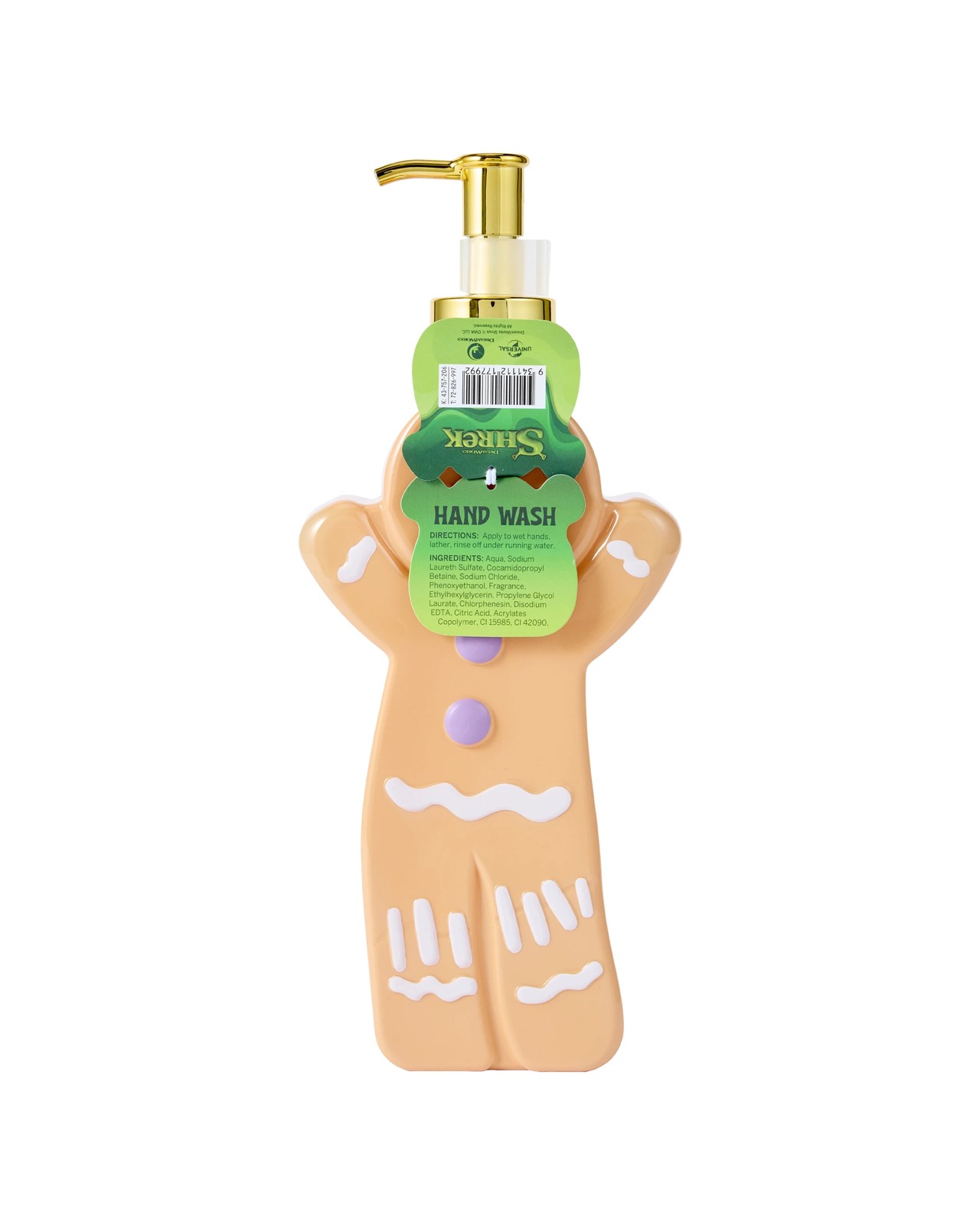 DreamWorks Shrek Hand Wash 480ml - Gingerbread Scented 5 of 5