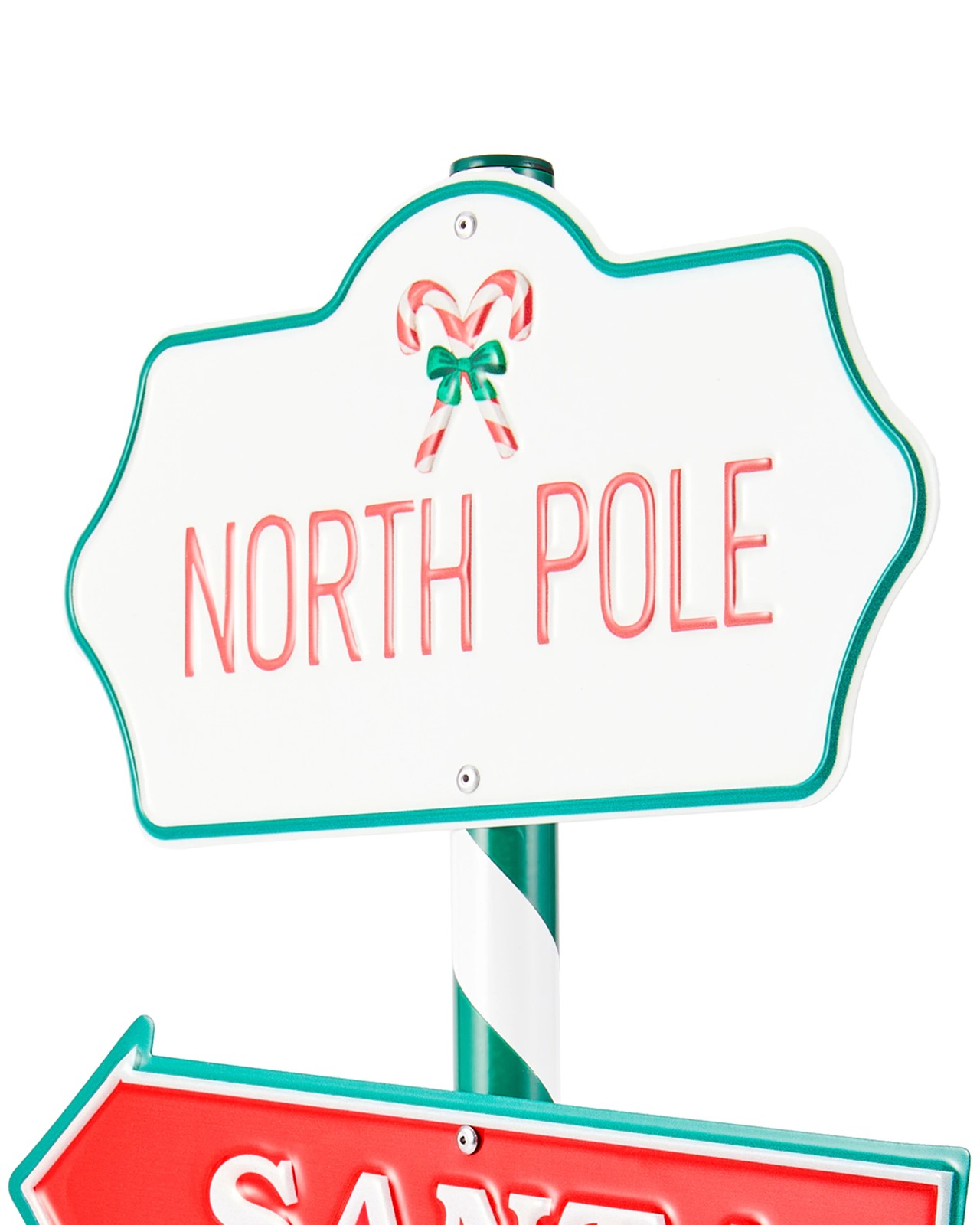 Anko Santa Stop Here Sign 4 of 6