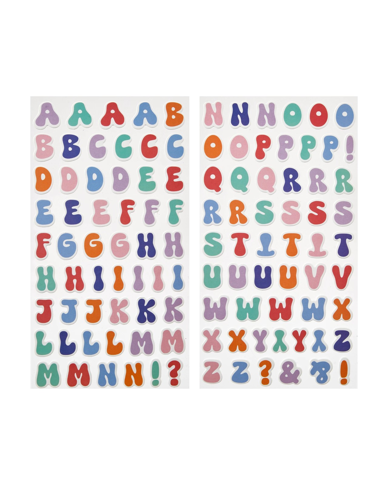 Anko Alphabet Stickers - Bubble 2 of 3
