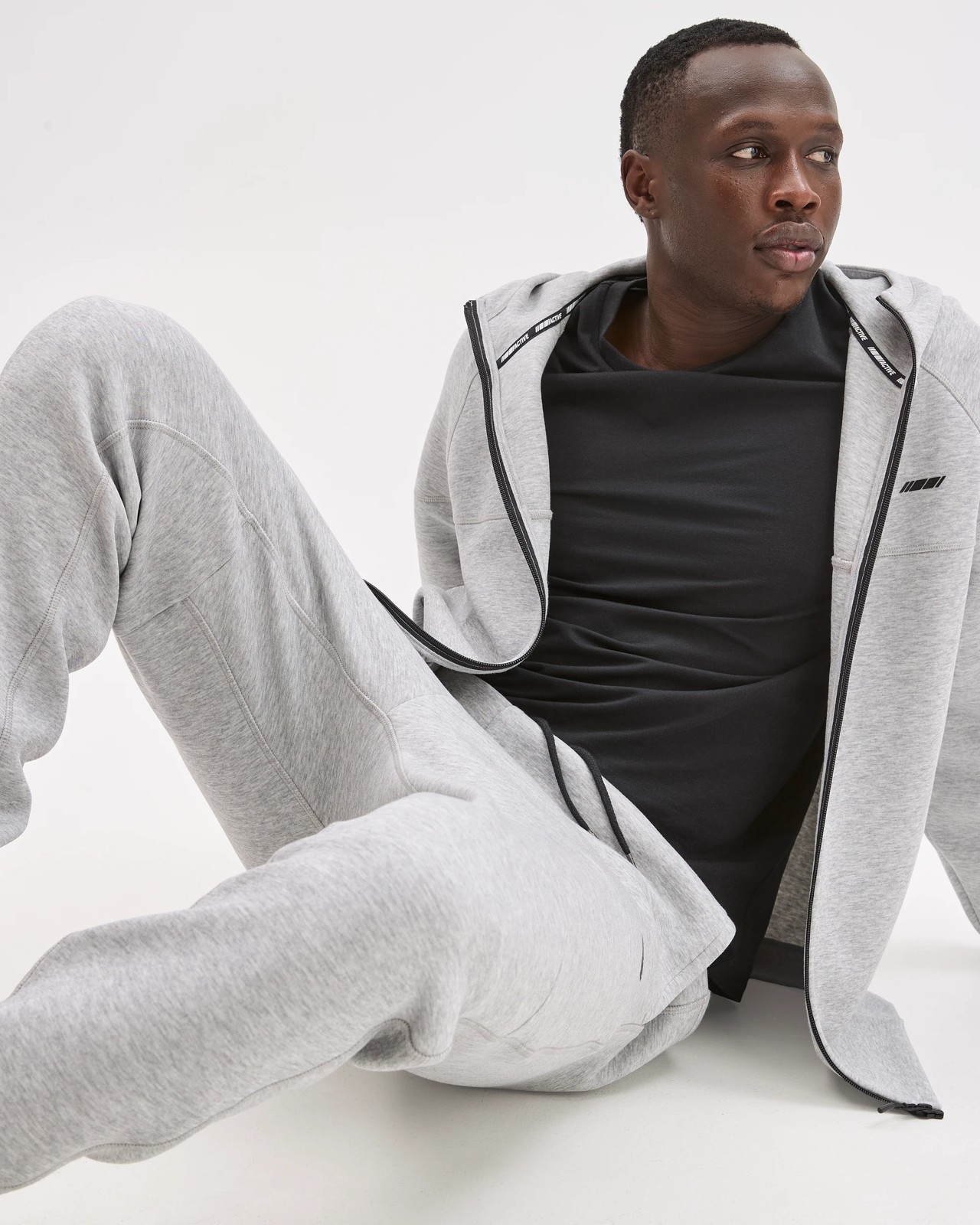 Active Australian Cotton Blend Tech Pants - Grey Marle 3 of 5