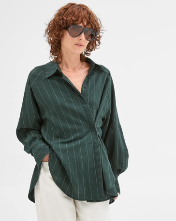 Relaxed 2-Way Shirt