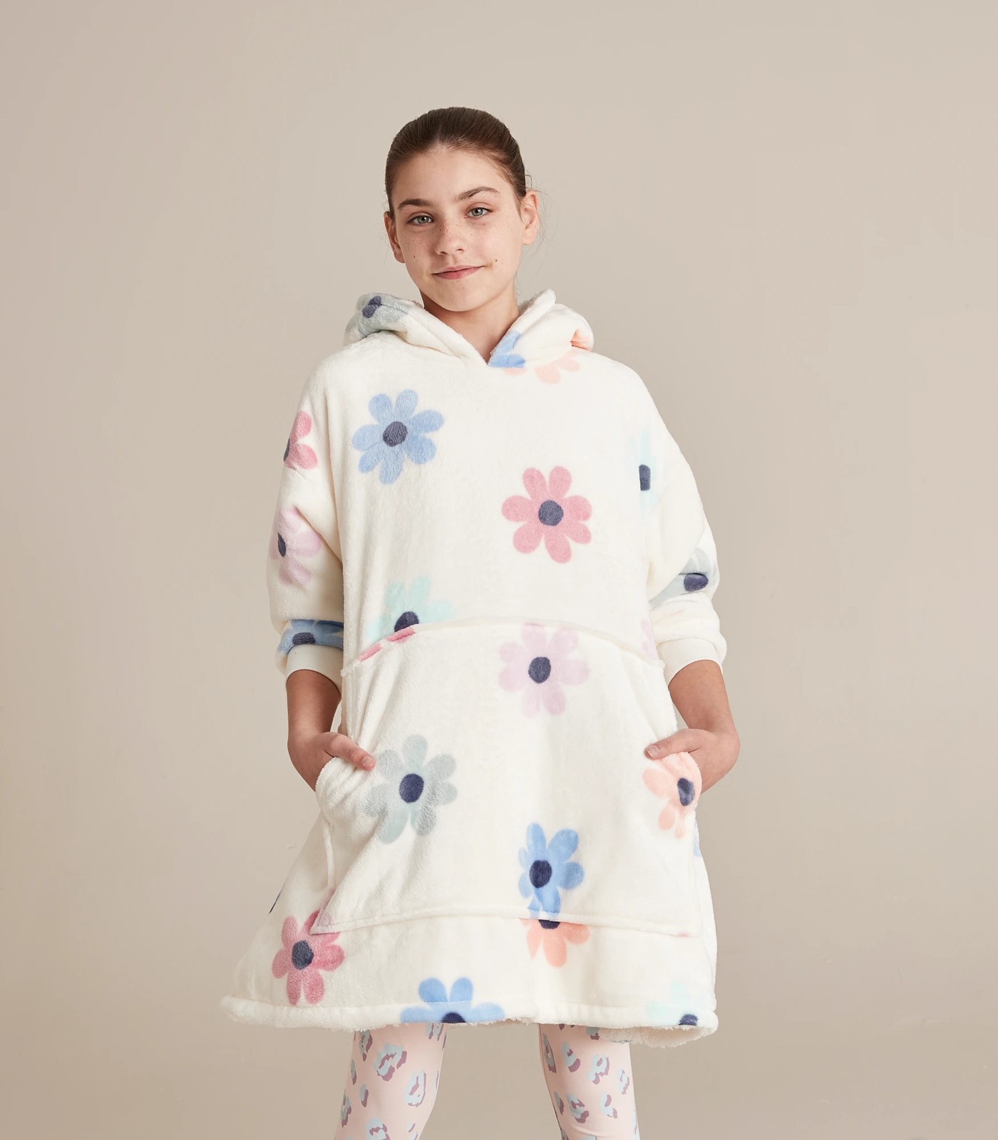 Kids Fleece Oversized Hoodie Target Australia