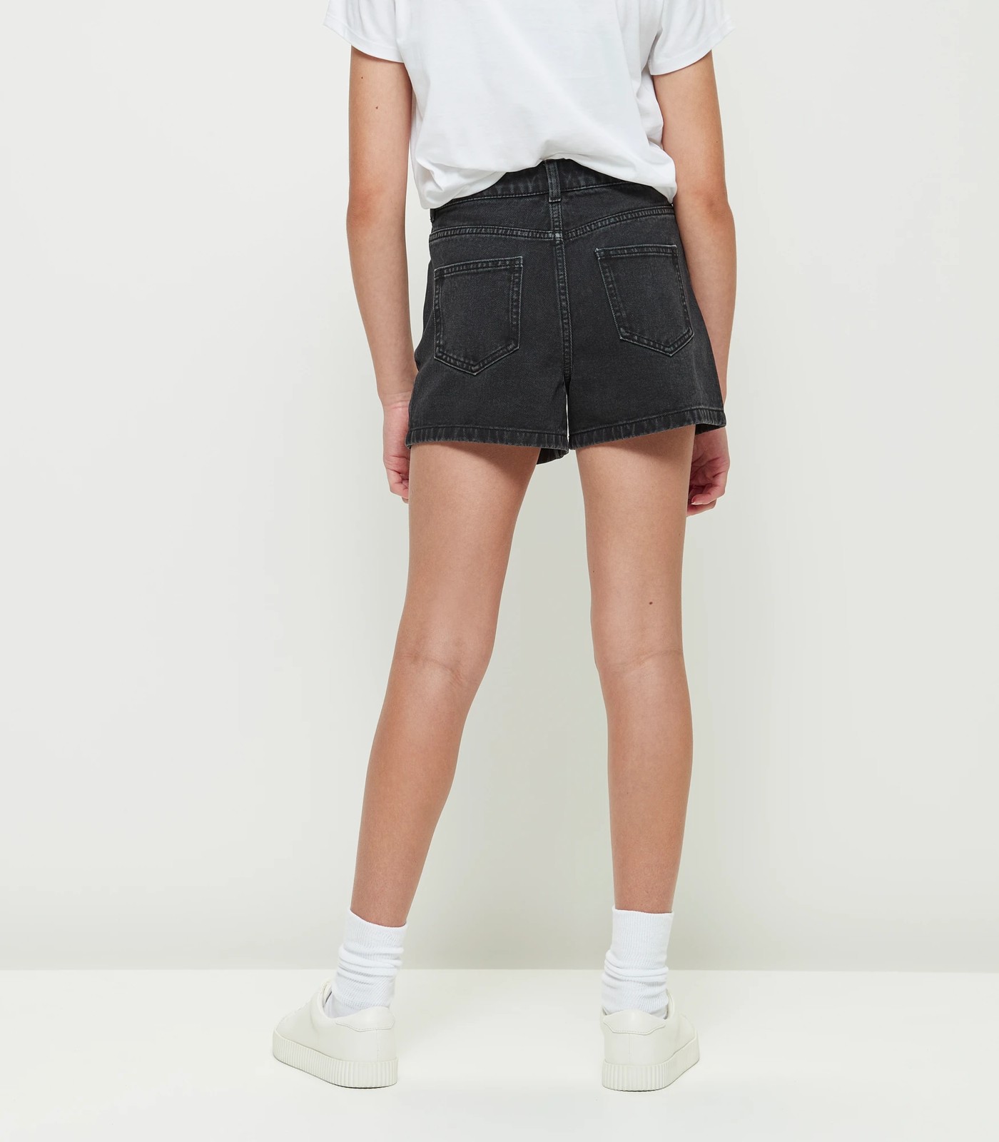 Black denim shorts on sale target