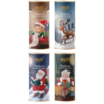 Bisko Bakehouse Traditional Shortbread 180g - Assorted