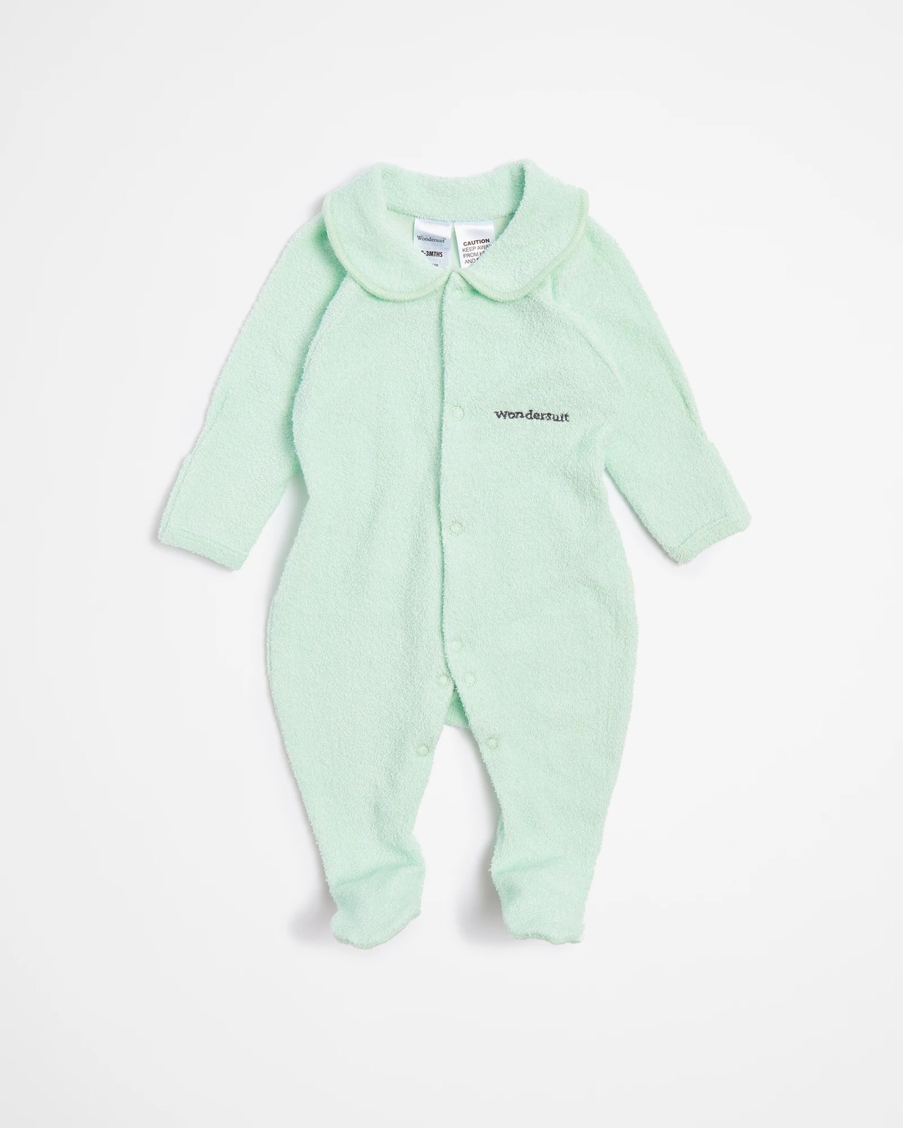 Baby Bonds Poodelette Snap' Wondersuit Coverall - Light Green