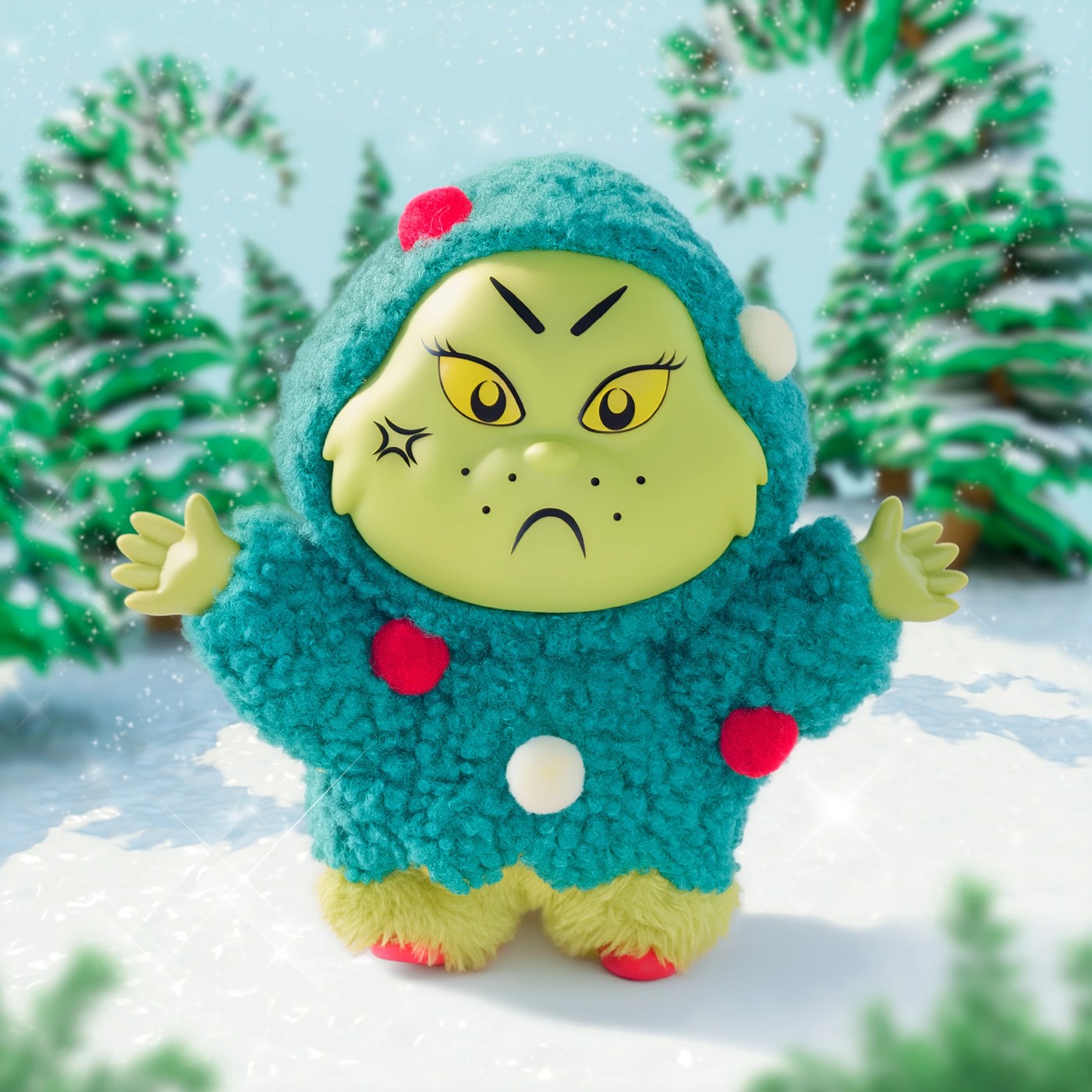 HAPPY HAUL Dr. Seuss: The Grinch Grouchy Greetings Blind Box Plush - Assorted 2 of 5