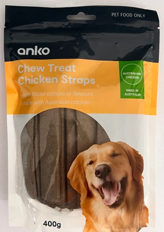Chicken Straps 400g - Anko