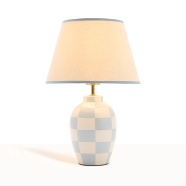 Charlie Check Table Lamp - Anko