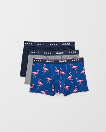 Maxx Australian Cotton 3 Pack Hipster Trunks
