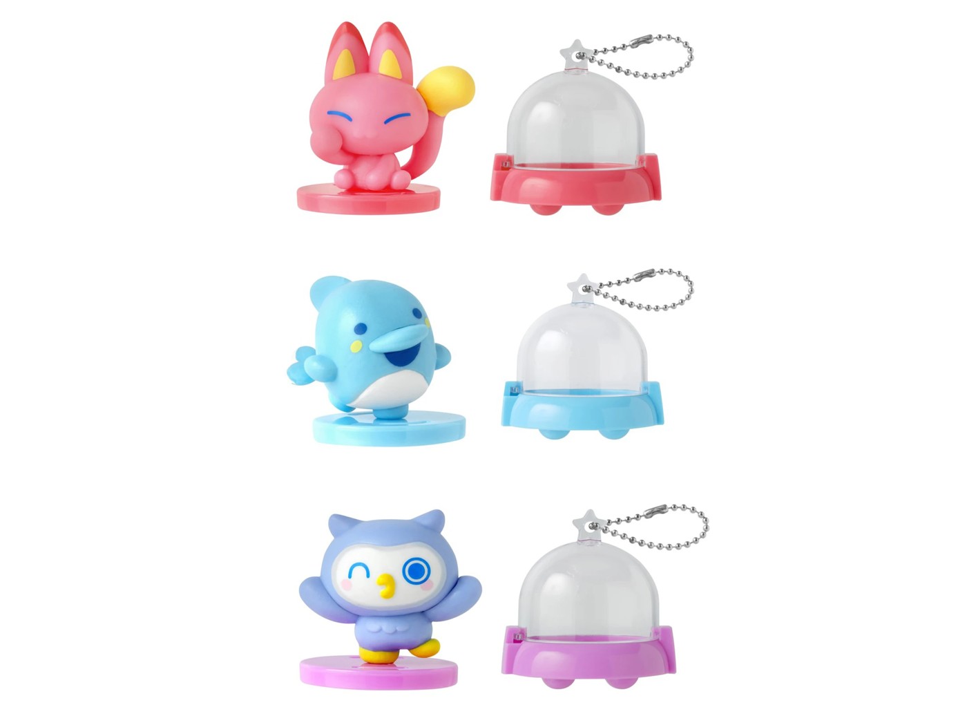 Tamagotchi Collectibles Paradise Series Figure Set - Assorted 2 of 5